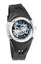 DDP - 4038702 - Montre Garçon - Quartz Analogique - Bracelet en Plastique Noir et Bleu