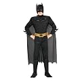 Boys' Deluxe Batman Dark Knight Muscle Chest Costume