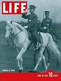 original LIFE MAGAZINE of June 10, 1940 with Japan Emperor Hirohito on the cover. THEATER: 'Louisiana Purchase'