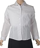 Long Sleeved Frilled Button Down Blouse