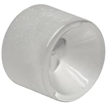 Sapphire Vee Jewel Bearing .0787" / .0791" OD , Angle 85 / 95 Degrees , Thickness .0433" / .0453" , Vee Depth .0250" / .0300" (Pack of 5)