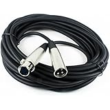 CBI MLC20 Low Z XLR Microphone Cable, 20 Foot