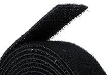 Fastening Tape 0.75-inch Hook & Loop Fastening Tape 5 yard/roll - Black
