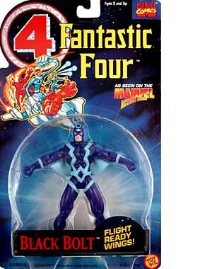  Fantastic Four - Black Bolt Action Figure
