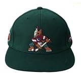 Vintage Phoenix Coyotes Adjustable Snap Back Hat Cap Hat - Green