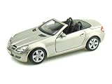 2005 Mercedes-Benz SLK Class Top Down 1 18 Gray