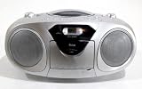Produkt-Bild: Tevion Radiorecorder Tuner Radio MP3 CD AUX Radiorekorder Silber TOP NEU