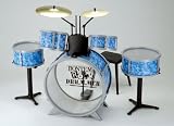 Bontempi BLUE 6 Piece Starter Drum Set complete with Stool