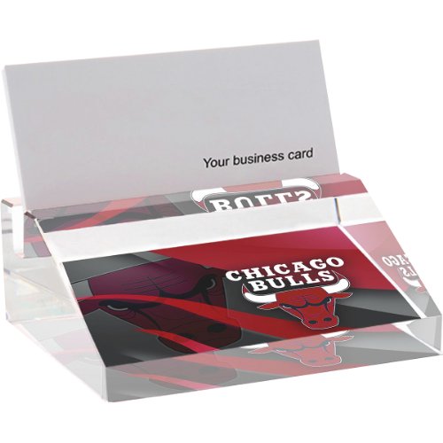 NBA Chicago Bulls Pennant Design Team Business Card Holder