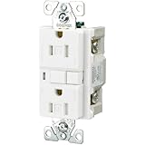 Cooper Wiring Devices TRVGF15W-M Tamper Resistant Specification Grade GFCI, 15-Amp, White Finish