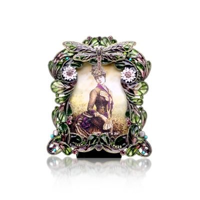 Dragonfly with Stones Picture Frame Model No. 1494