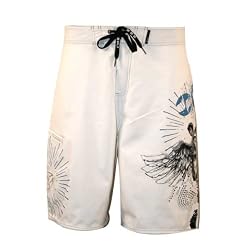 Split The Strand Boardshorts White