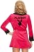 Women's Playboy Girlfriend Robe, Pink,Pink,Small