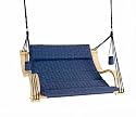 Outback Double Basket Weave Lounger, Navy
