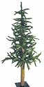 4 Foot Primitive Alpine Skinny Country Christmas Tree