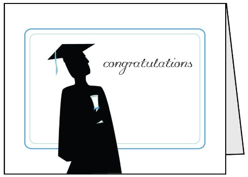Congrats Graduation Greeting Cards – 12 Sets