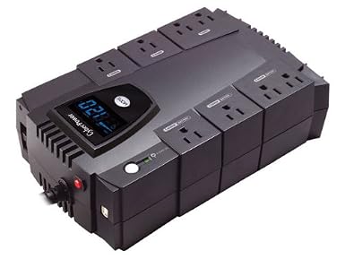 CyberPower CP600LCD Intelligent LCD UPS 600VA 340W Compact $63.99