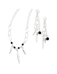 Genuine .925 Sterling Silver Necklace and Earring Set. 100% Satisfaction Guaranteed.