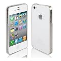 AEVI24 Apple iPhone 4S 4 4G Designer Crystal Case Schutzh�lle Klar H�lle Etui Tasche Case Hard Cover Transparent (durchsichtig) TOP Qualit�t