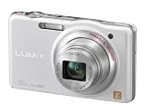 Panasonic DMC-SZ7EB-W White 10x Super Zoom Camera with 25mm LEICA Lens and Full HD Movie