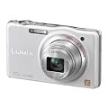 Panasonic DMC-SZ7EB-W White 10x Super Zoom Camera with 25mm LEICA Lens and Full HD Movie