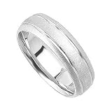 Designer Wedding Bands, Palladium Wedding Ring 6.00mm PLD-DC27121282