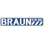 " BRAUN IS MY IDOL" STREET SIGN