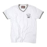 Scotch & Soda - Men's V-Neck Tee With Fake Tee (C Dessin)