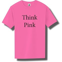 Think Pink Bright Pink Neon Short Sleeve T-Shirt