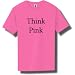 Think Pink Bright Pink Neon Short Sleeve T-Shirt