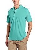 PGA TOUR Men's Golf Air Flux Short-Sleeve Solid Polo Shirt