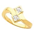 14K Yellow Gold Diamond Ring - 0.50 Ct.