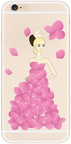 Trydo [Flower Girl] Premium Shock-absorbing Plastic Case for iPhone 6/6s/6 plus/6s plus, Style E