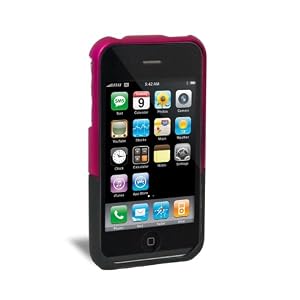 iFrogz Luxe Case for iPhone 3G, 3G S (Pink,Black)