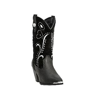 Buy Ladies Dingo 11 Leather Fashion Toe Cushion Pull-On Casual Cowboy Boots by Dingo