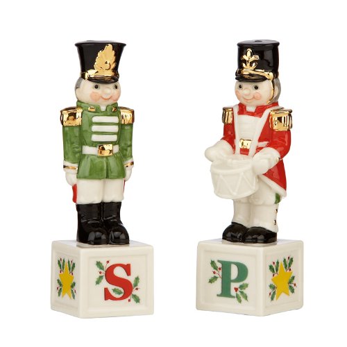 Lenox Holiday Toy Soldier and Pepper