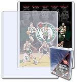 BCW 8 x 10 - Topload Holder (25 Holders/Pack) - Photo, Picture, Photograph Display - Baseball, Football, Basketball, Hockey, Golf, Single Sports Cards Top Load - Sportcards Card Collecting Supplies