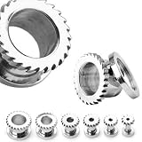 Emeco ® Säge Saw Blade OHR Screw Fit Ear Flesh Tunnel PFT332-X, 6,5mm