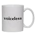 voiceless Mug for Coffee / Hot Beverage (choice of sizes and colors)