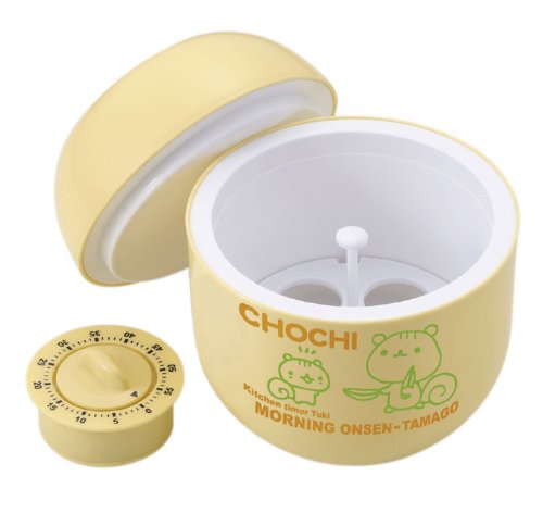 キッチンタイマー付 チョチ温泉たまご器 30677