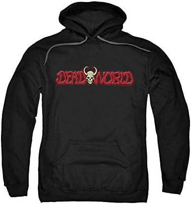 Deadworld Zombie Post-Apocalyptic Comic Book Logo Adult Pull-Over Hoodie