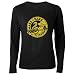 Wake & Bake Pizzeria (dark) Women's Long Sleeve Da