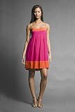 Spaghetti Strap Colorblock Dresses by Shoshanna