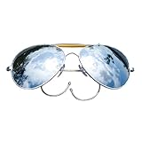 Mirror Lenses - US Air Force Style Aviator Sunglasses