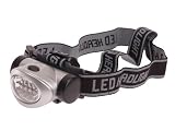 Lighthouse 8 Led Headlight 3 Function Silver