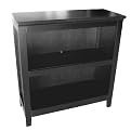 2 Shelf Bookcase Ebony