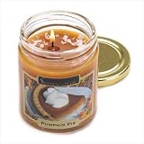 Pumpkin Pie Treats Scent Candle Glass Jar Soy Blend Wax
