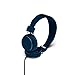 Urbanears Plattan Plus Folding Classic Full Size On-Ear Stereo Headphones with volume control for Apple iPod/iPhone/iPad, Indigo OPEN BOX