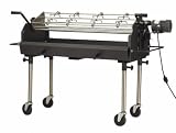 E-Z Que 4x11FC Full Commercial 4-Foot-by-11-Inch-Cradle Rotisserie System