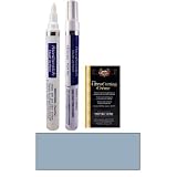 1 2 Oz. Light Blue Metallic Paint Pen Kit for 1991 Cadillac All Models (49 WA9546) by PaintScratch Automotive Touch Up Paint